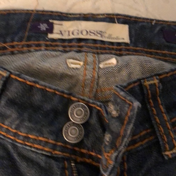 VIGROSS JEANS med wash size 27 - Picture 2 of 3